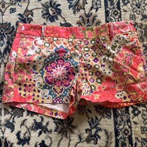 J. Crew pattern shorts